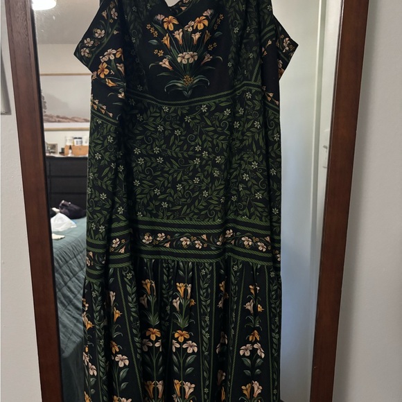 Farm Rio black floral maxi dress - Picture 3 of 7